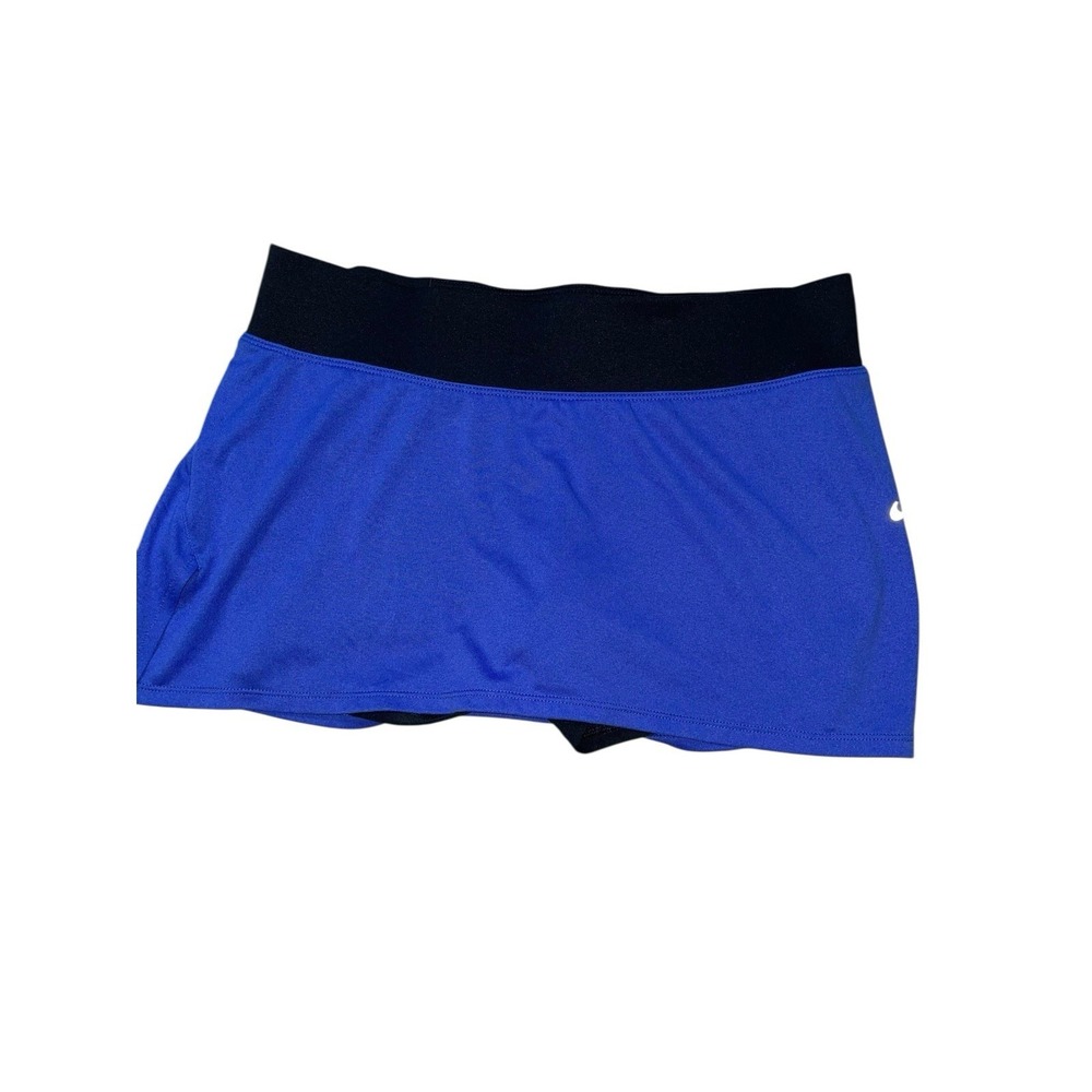 NIKE Dri-Fit Women's Medium Blue Tennis Golf Workout Skort